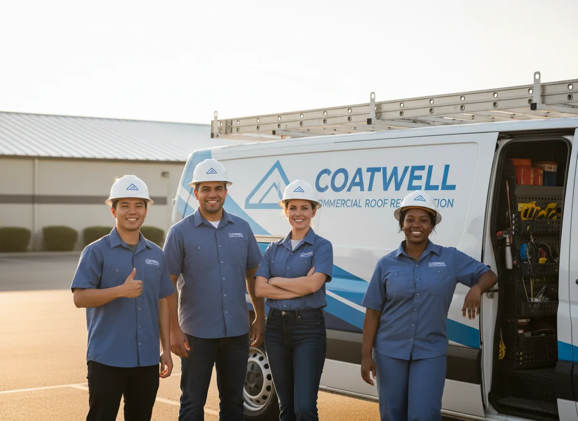 Commercial roof coating company in Strafford, NH